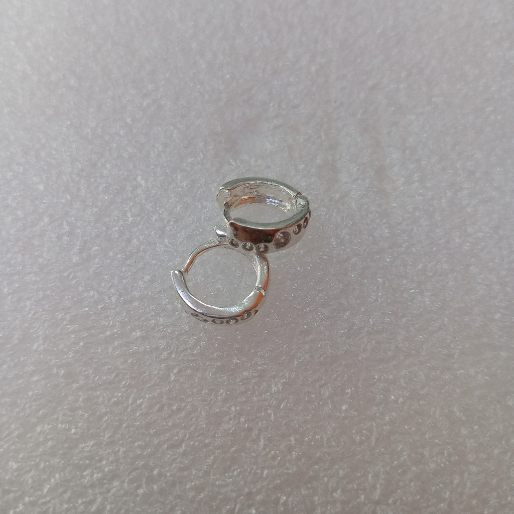 ARRACADAS C/CIRCONIAS PLATA .925 2.4 GR (NUEVO)