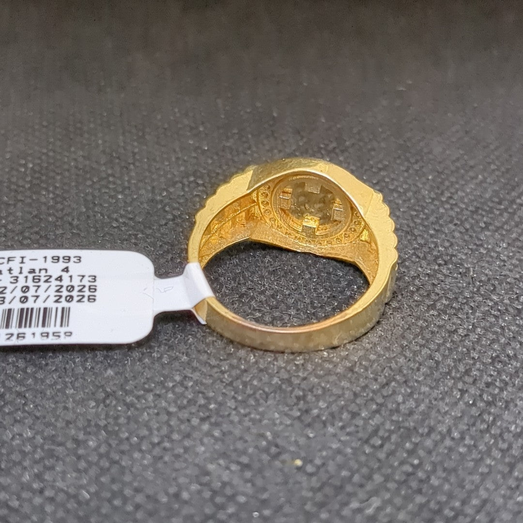 ANILLO ORO 10 K 5.4 GRMS (SEMINUEVO)