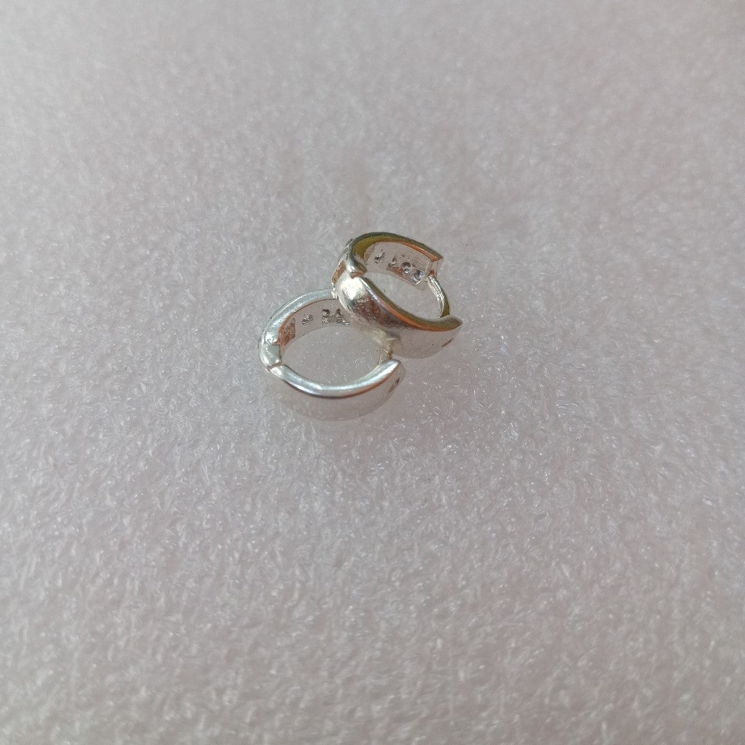ARRACADAS C/CIRCONIAS PLATA .925 2.4 GR (NUEVO)