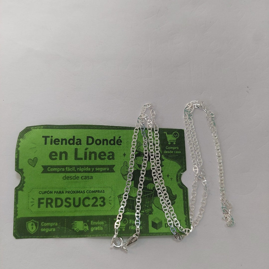 CADENA GUCHI PLATA .925 55 CM 3.13 GR (NUEVO)