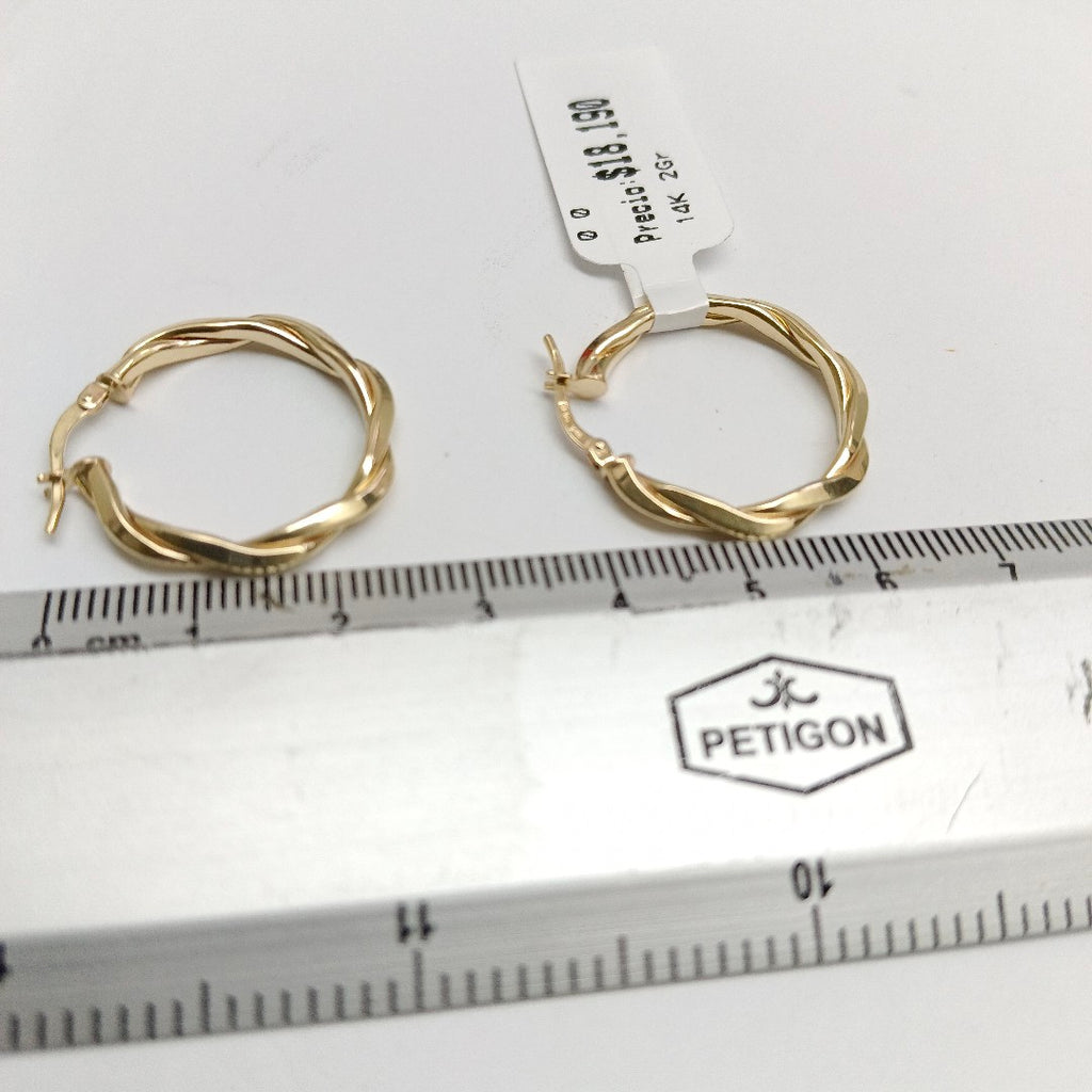 ARRACADAS ORO 14K 2 (NUEVO)
