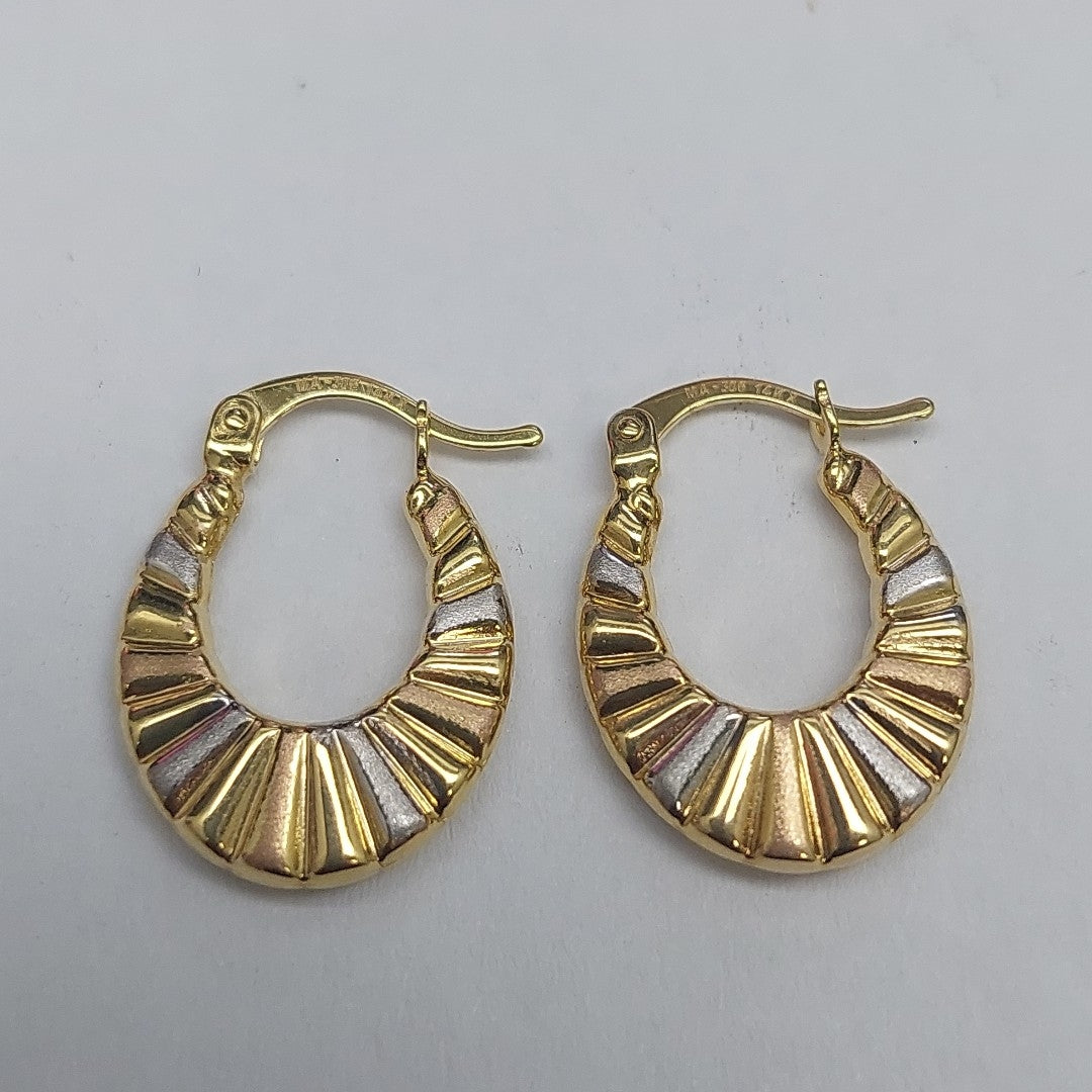 ARRACADAS ORO 14K 1.5 (NUEVO)