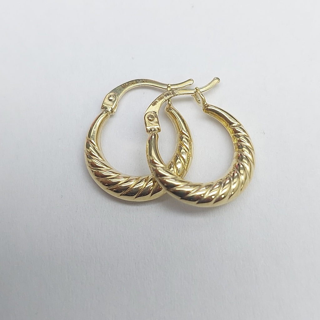 ARRACADAS ORO 14K 1.1 (NUEVO)