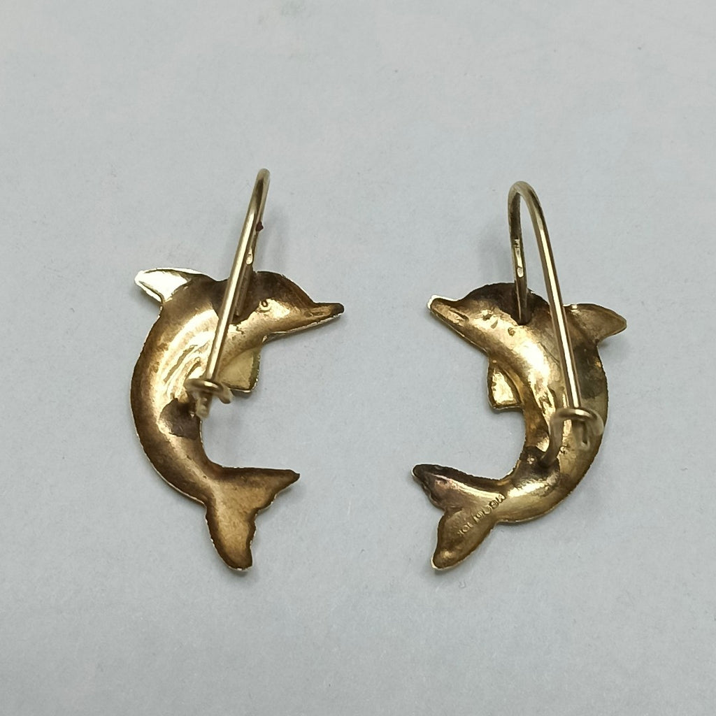 ARETES PAR ORO 10 K 1,10 GRMS (SEMINUEVO)