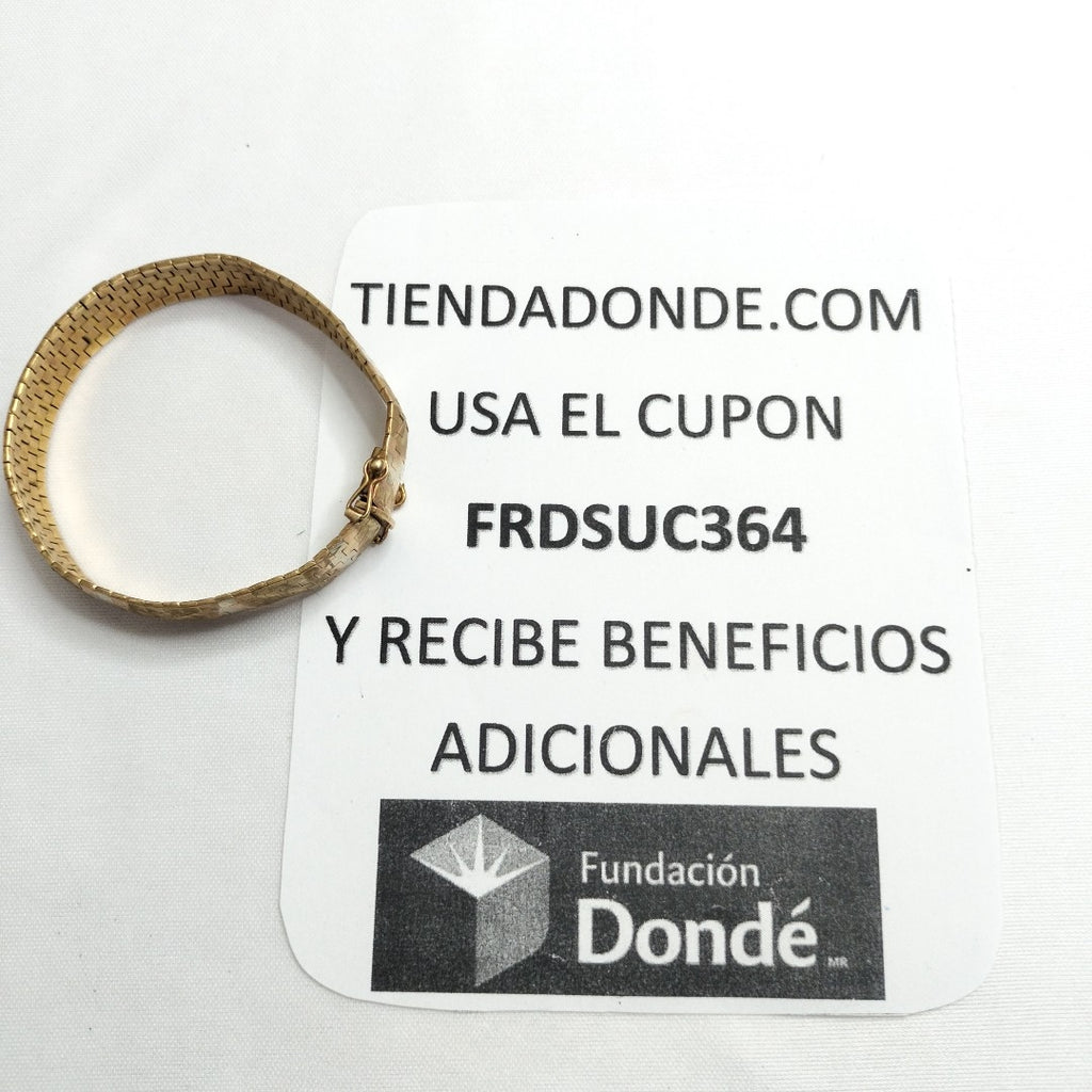 PULSERA ORO, ORO COMBINADO 18 K 32 GRMS (SEMINUEVO)