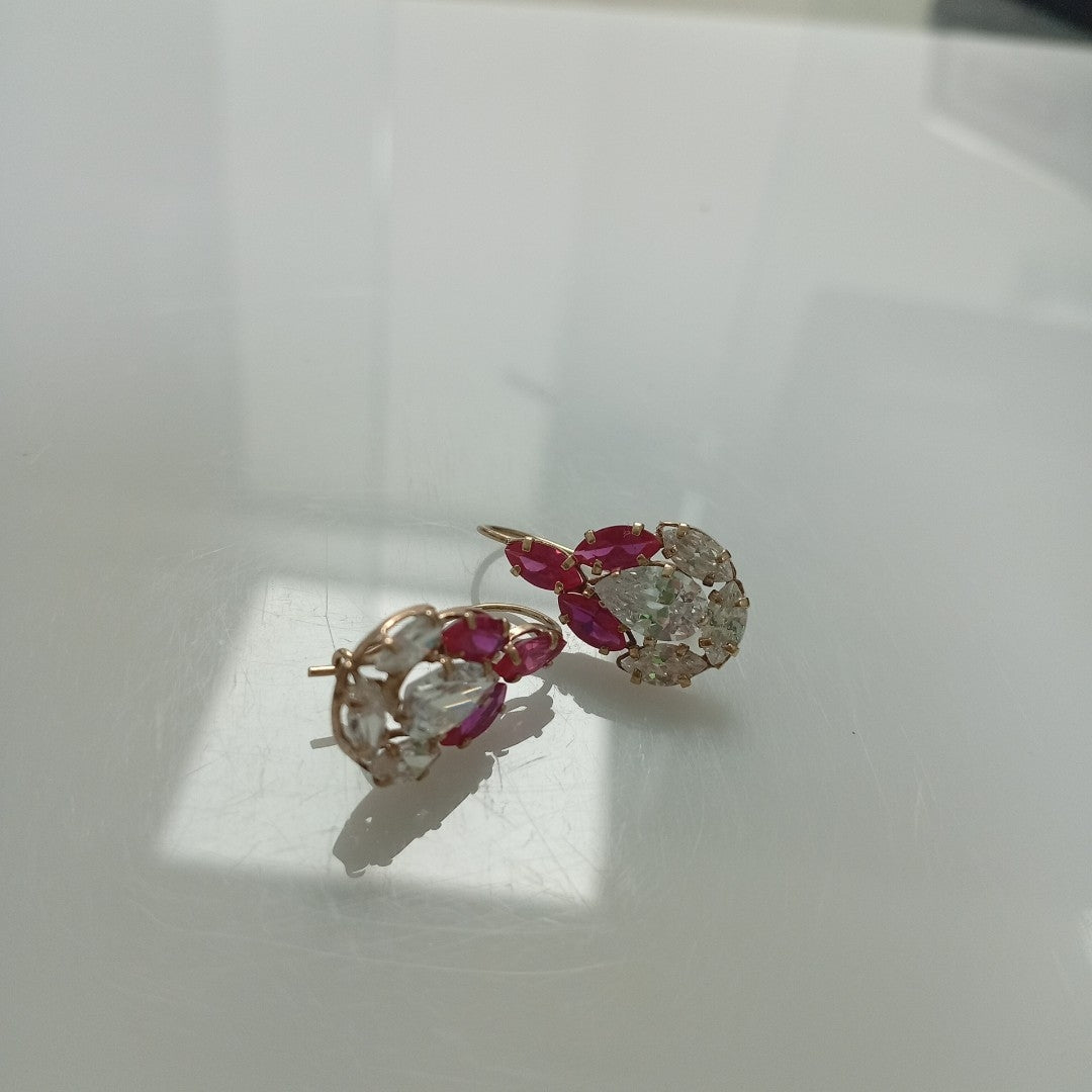 ARETES PAR ORO 10 K 2,60 GRMS (SEMINUEVO)