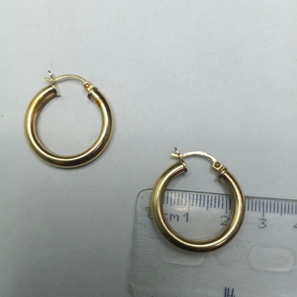ARRACADAS PAR ORO 14 K 3.5 GRMS (SEMINUEVO)
