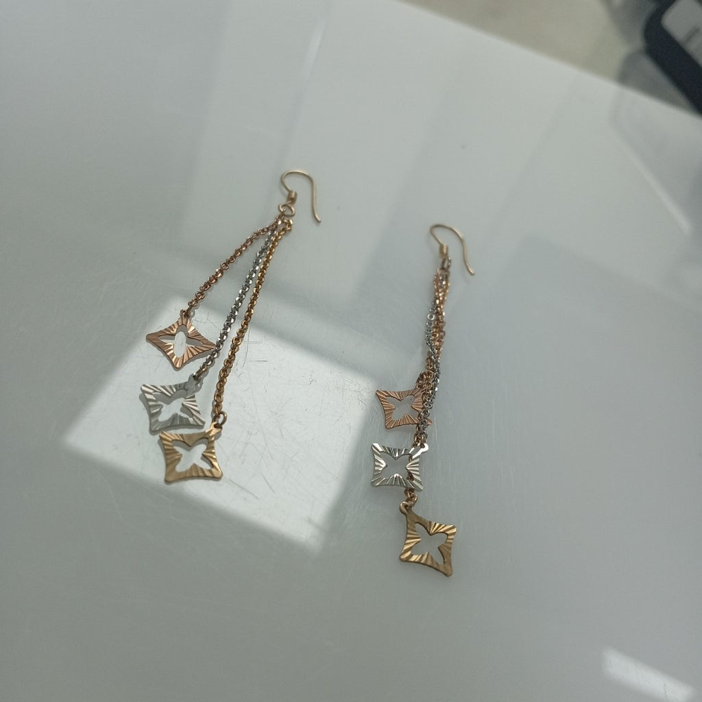 ARETES PAR ORO 10 K 2,20 GRMS (SEMINUEVO)