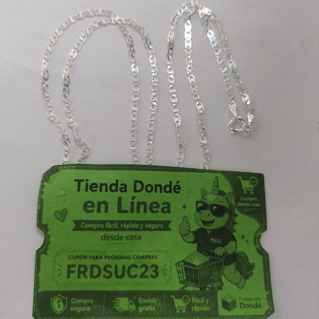 CADENA GUCHI PLATA .925 60 CM 4.22 GR (NUEVO)
