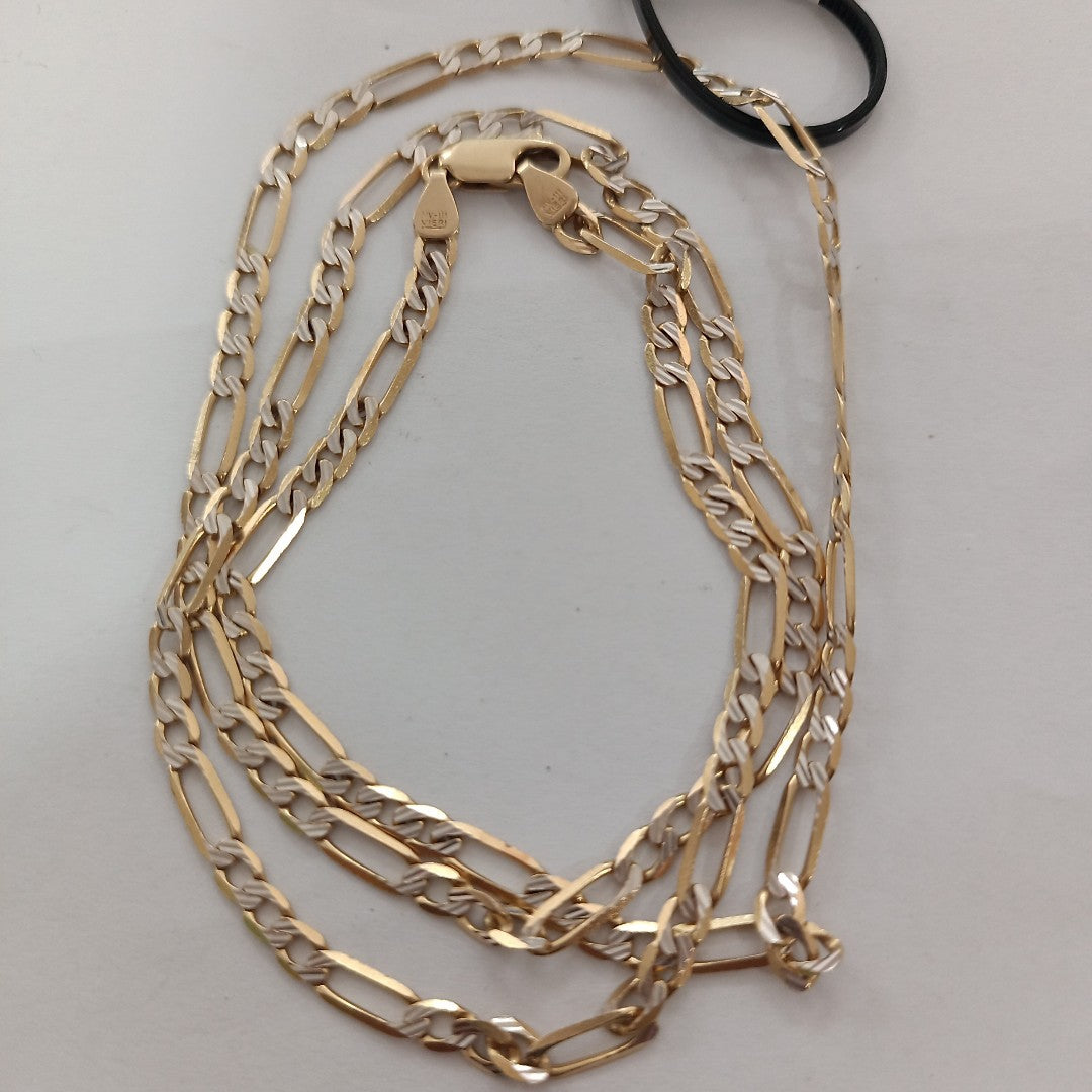 CADENA ORO, RODIADO 14 K 10.7 GRMS (SEMINUEVO)