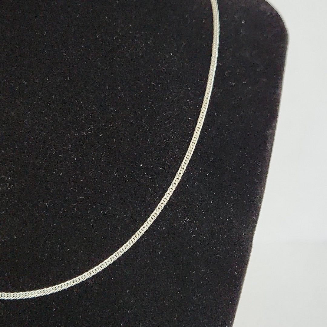 CADENA BARBADA PLATA .925 50 CM 4.12 GR (NUEVO)
