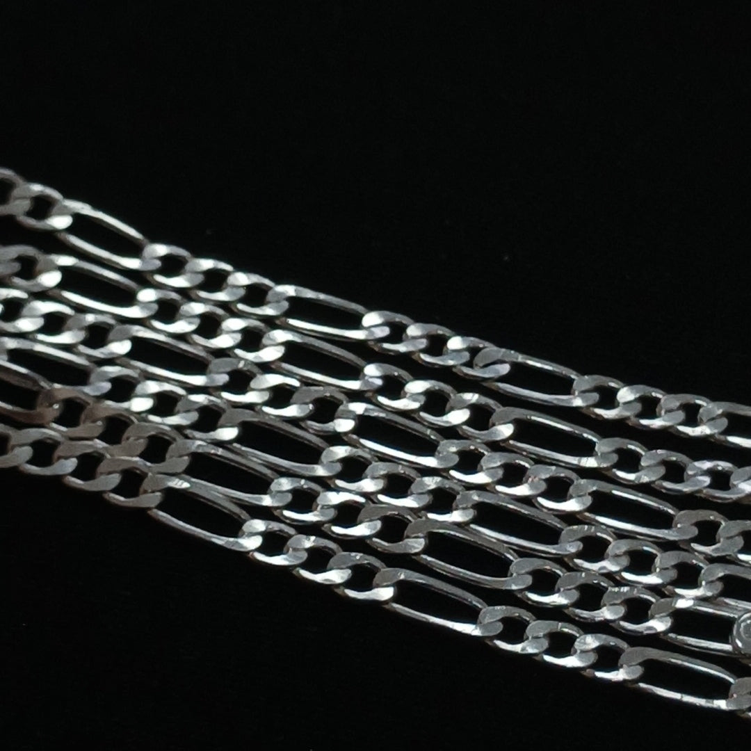 CADENA 3X1 PLATA .925 55 CM 4.52 GR (NUEVO)