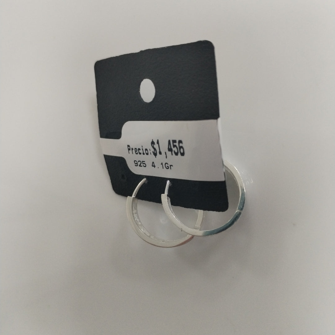 ARETES ARRACADAS GRECAS PLATA .925 4.13 GR (NUEVO)