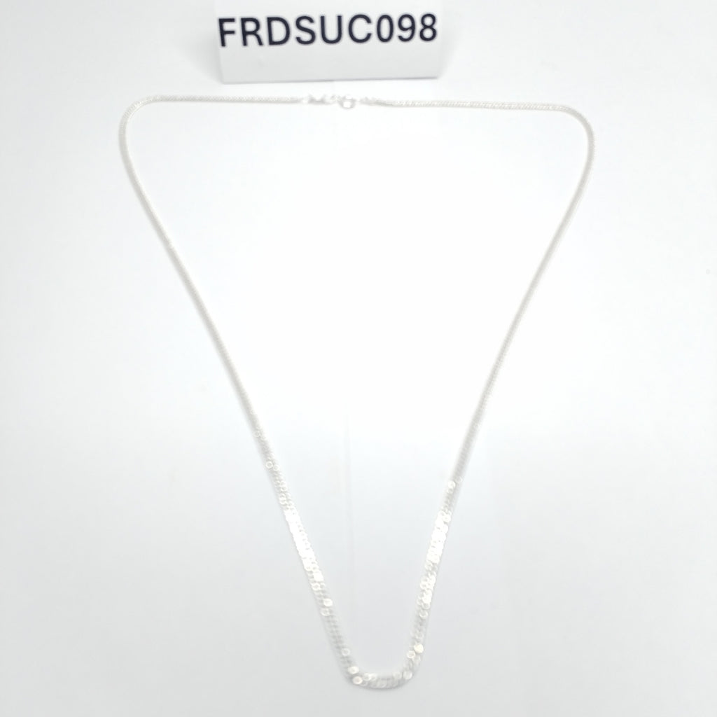 CADENA BARBADA PLATA .925 50 CM 4.12 GR (NUEVO)