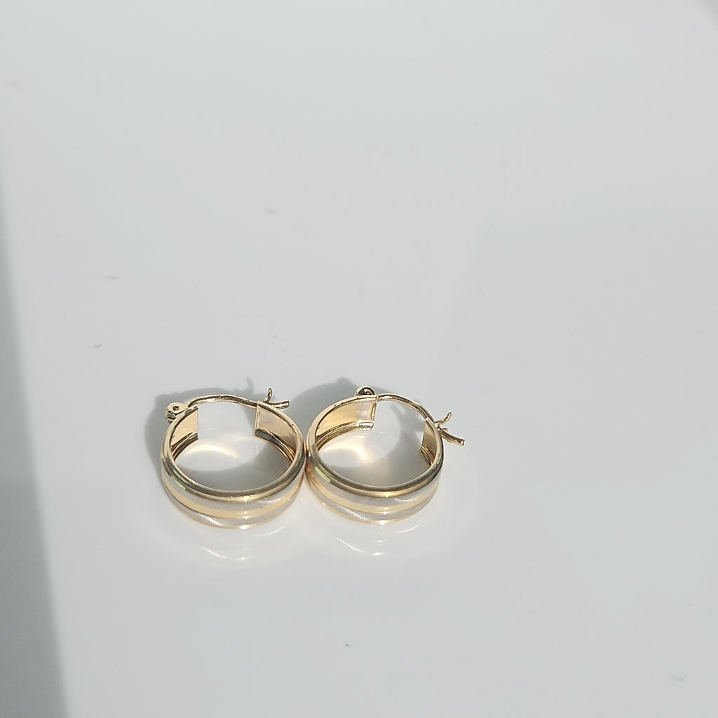 ARETES ARRACADAS ORO 10K 1.6 GR (NUEVO)