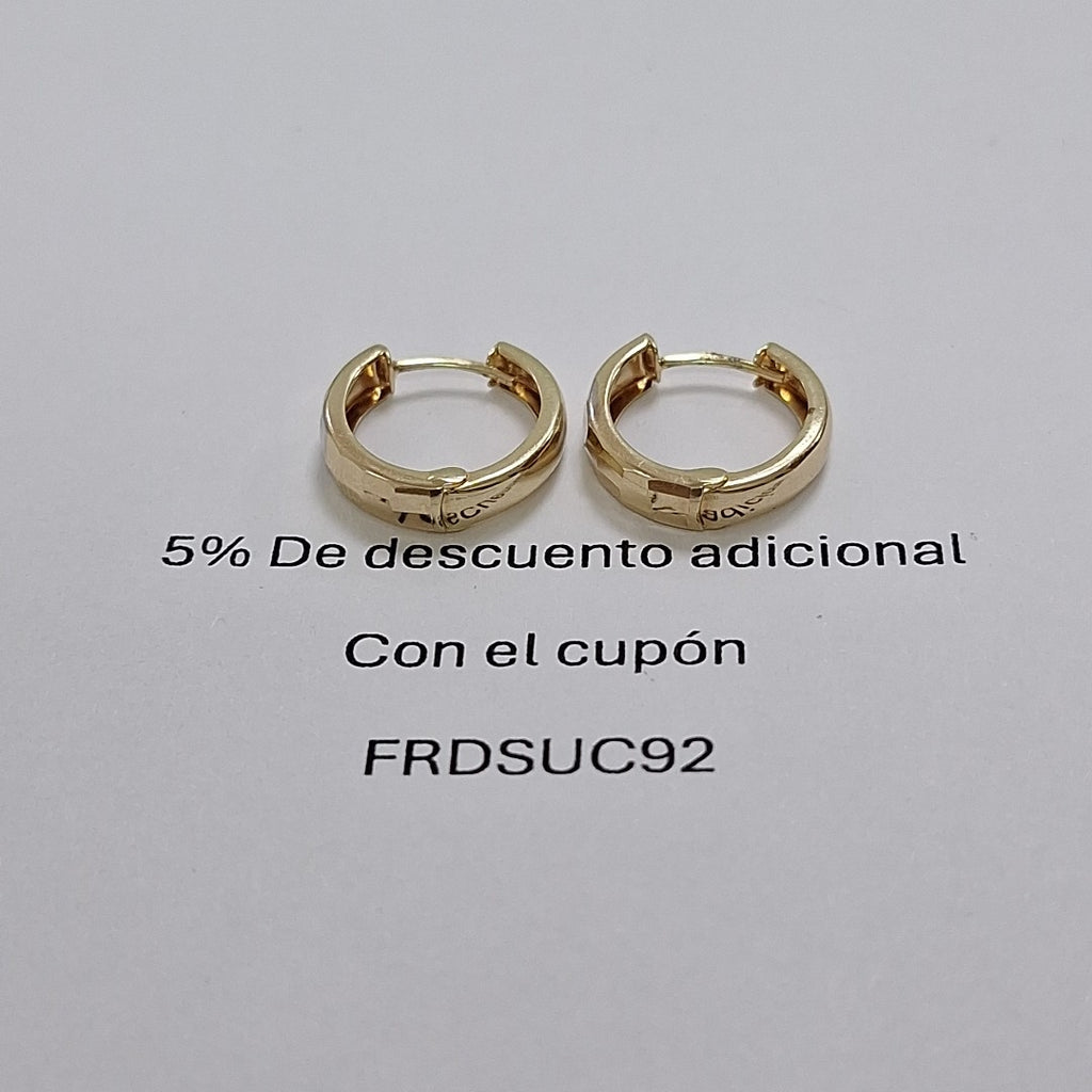 HUGGIES ORO 14K 1.7 (NUEVO)