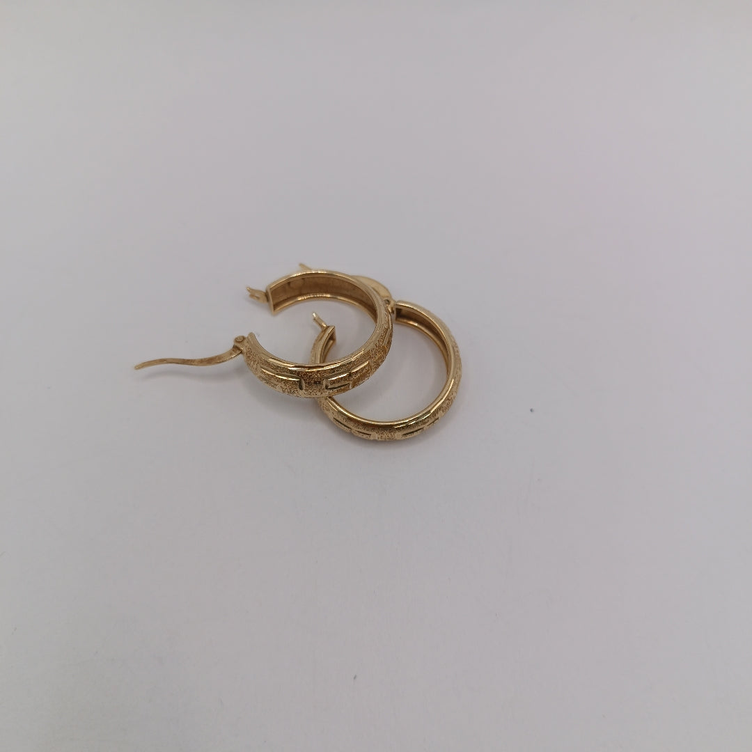 ARETES PAR ORO 14 K 3.2 GRMS (SEMINUEVO)