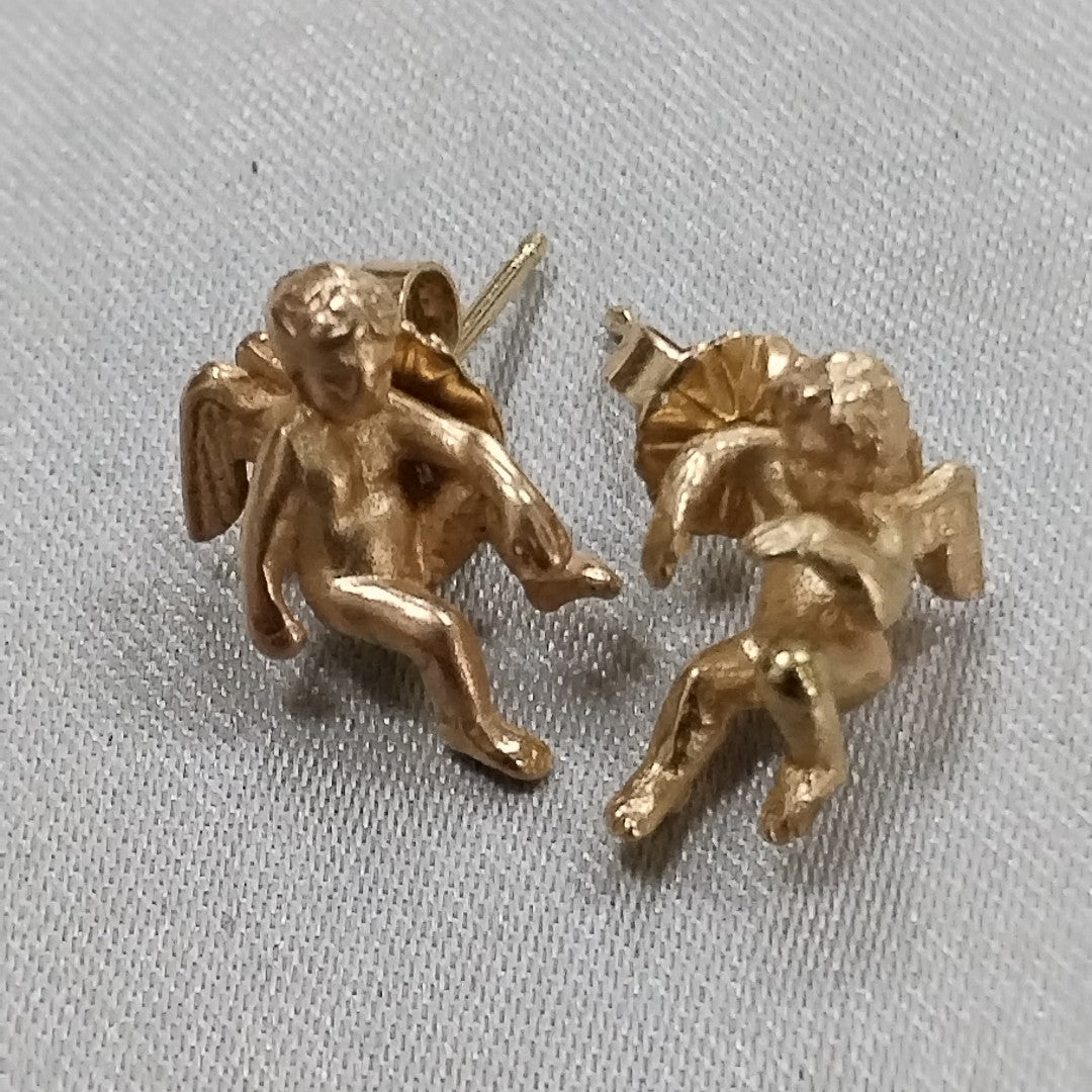 BROQUELES PAR ORO 14 K 3.2 GRMS (SEMINUEVO)