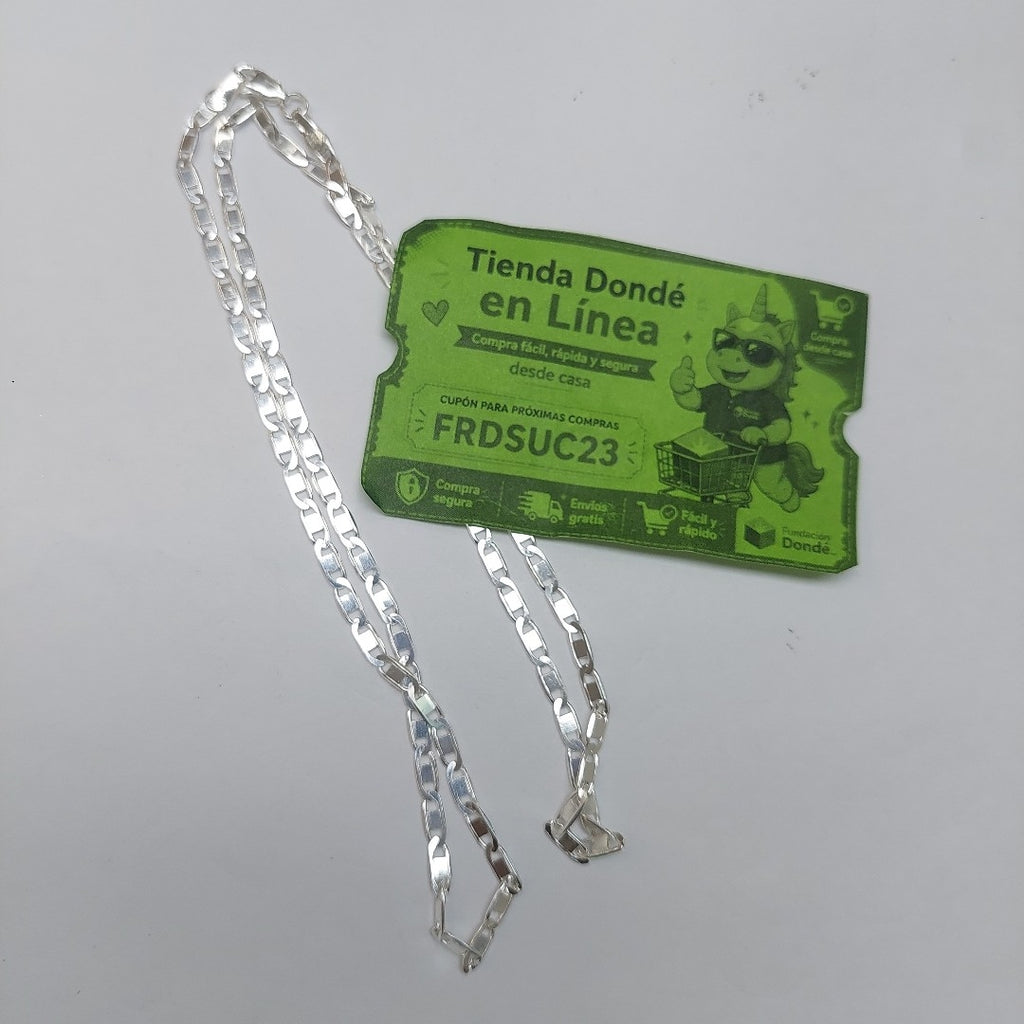 CADENA GUCHI PLATA .925 60 CM 10.53 GR (NUEVO)
