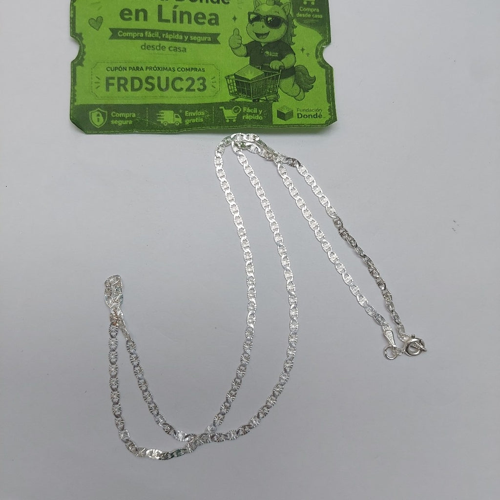 CADENA GUCHI PLATA .925 50 CM 3.52 GR (NUEVO)