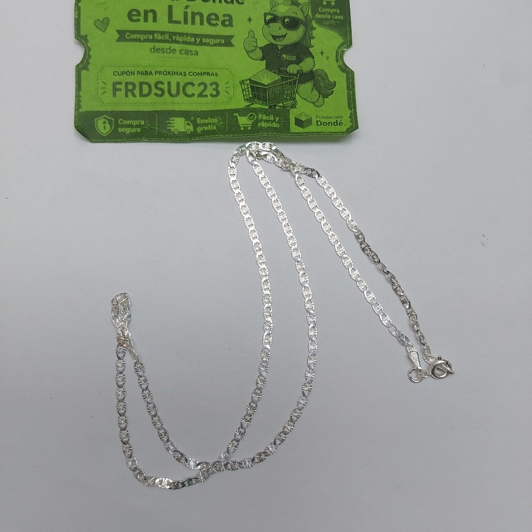 CADENA GUCHI PLATA .925 50 CM 3.52 GR (NUEVO)