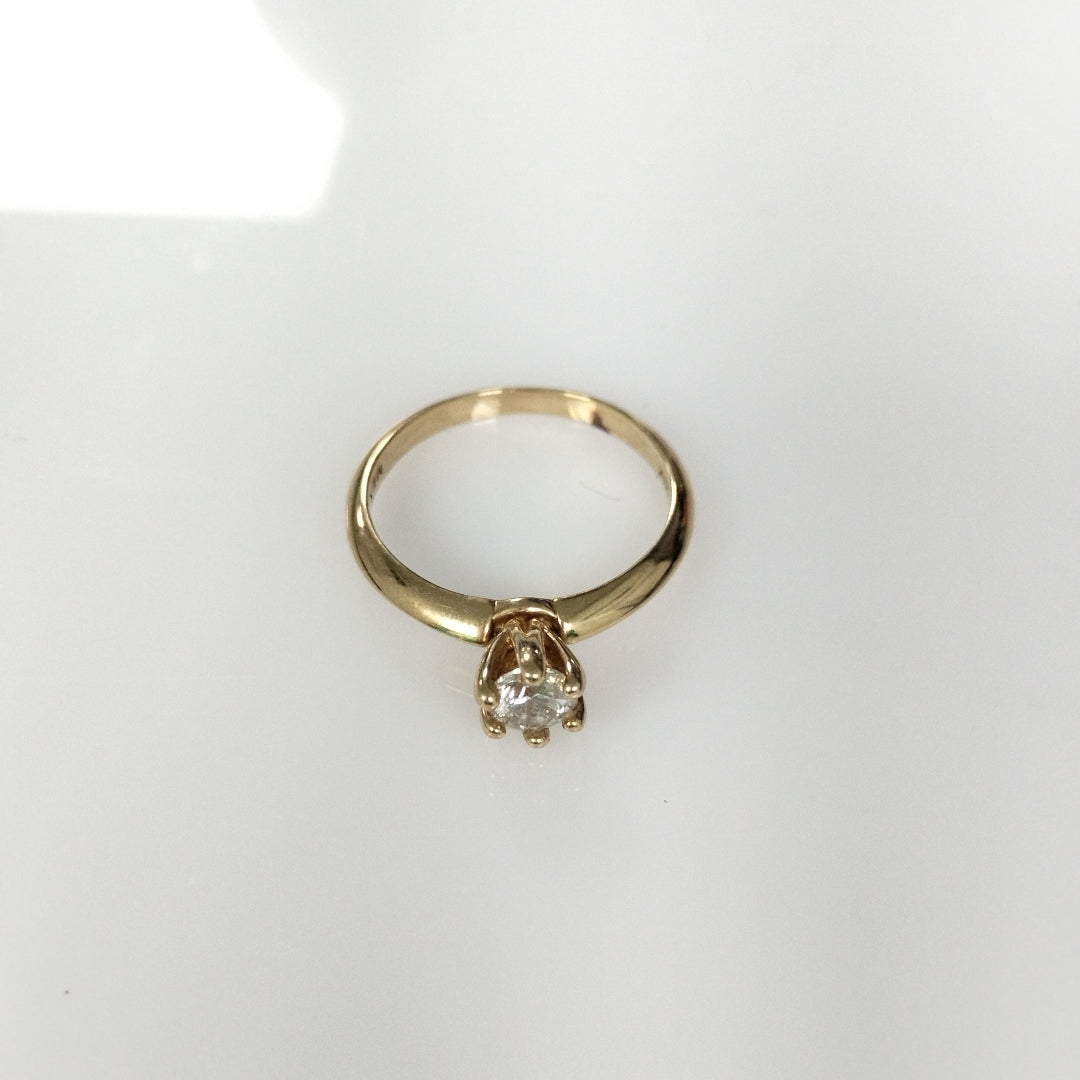 ANILLO ORO 14 K 2,50 GRMS (SEMINUEVO)