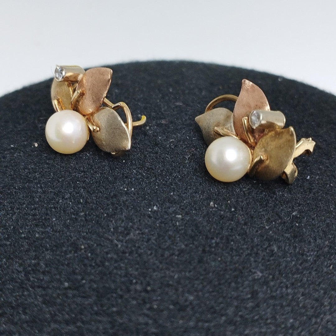 ARETES PAR ORO 14 K 4.1 GRMS (SEMINUEVO)