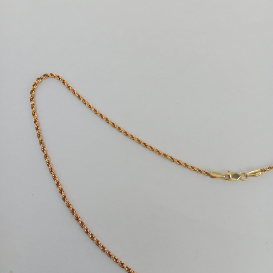 CADENA ORO 18 K 3.2 GRMS (SEMINUEVO)