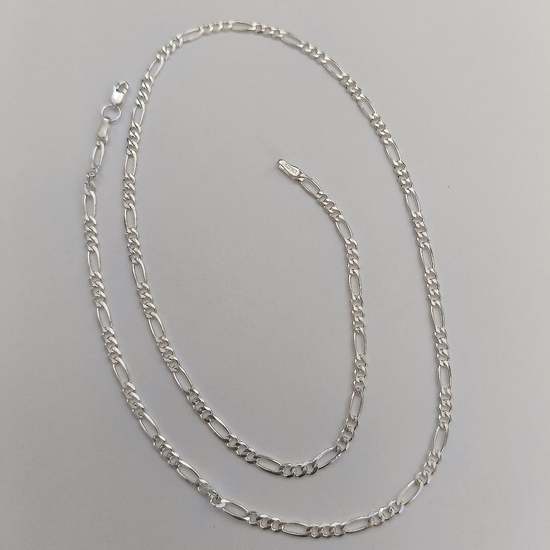 CADENA 3X1 PLATA .925 55 CM 7.62 GR (NUEVO)