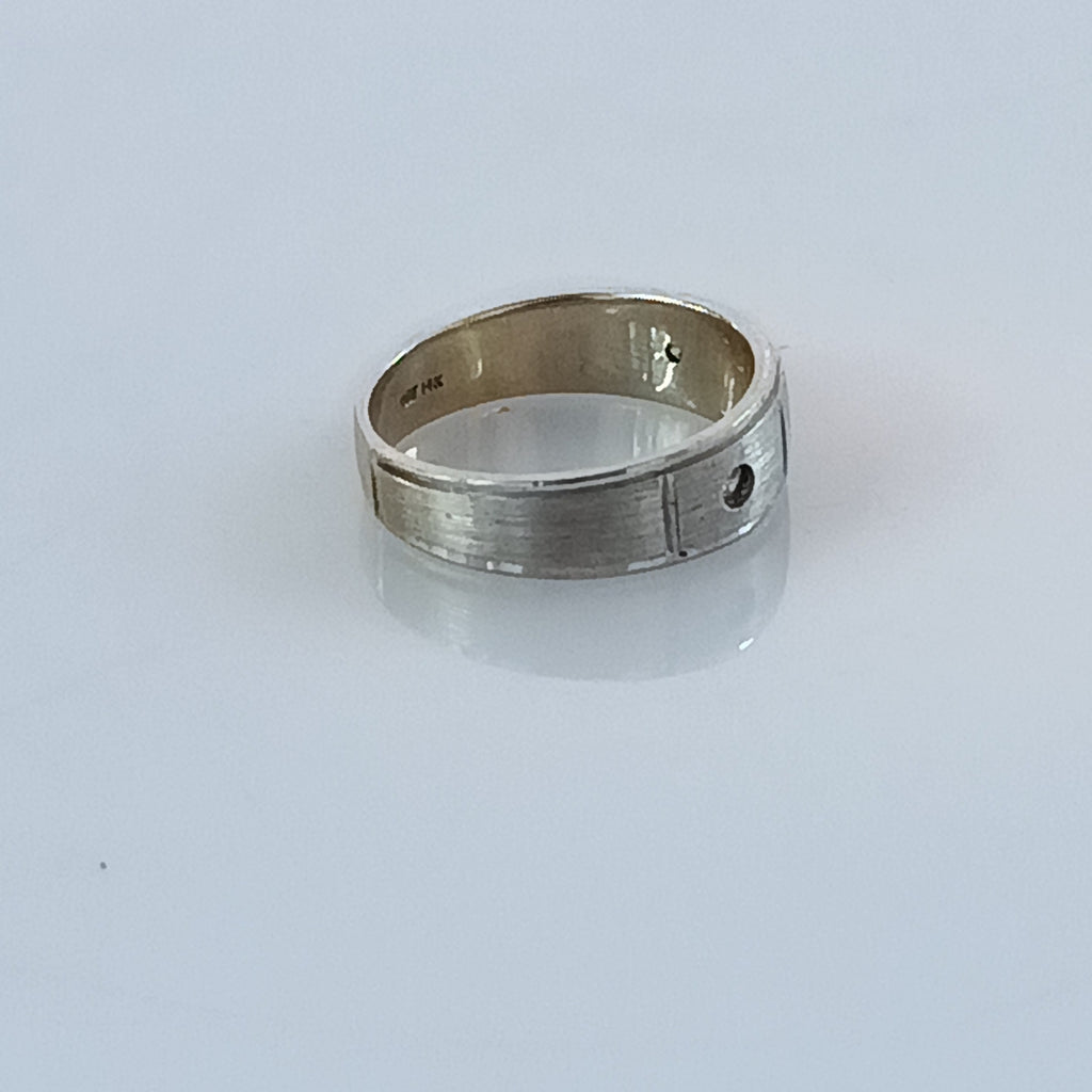 ANILLITO ORO BLANCO 14 K 5,60 GRMS (SEMINUEVO)