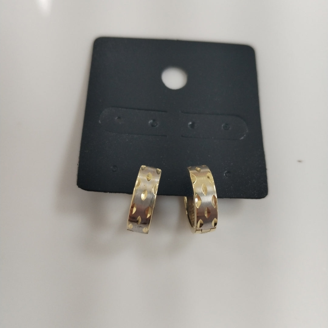 ARRACADAS PAR ORO 14 K 2.3 GRMS (SEMINUEVO)
