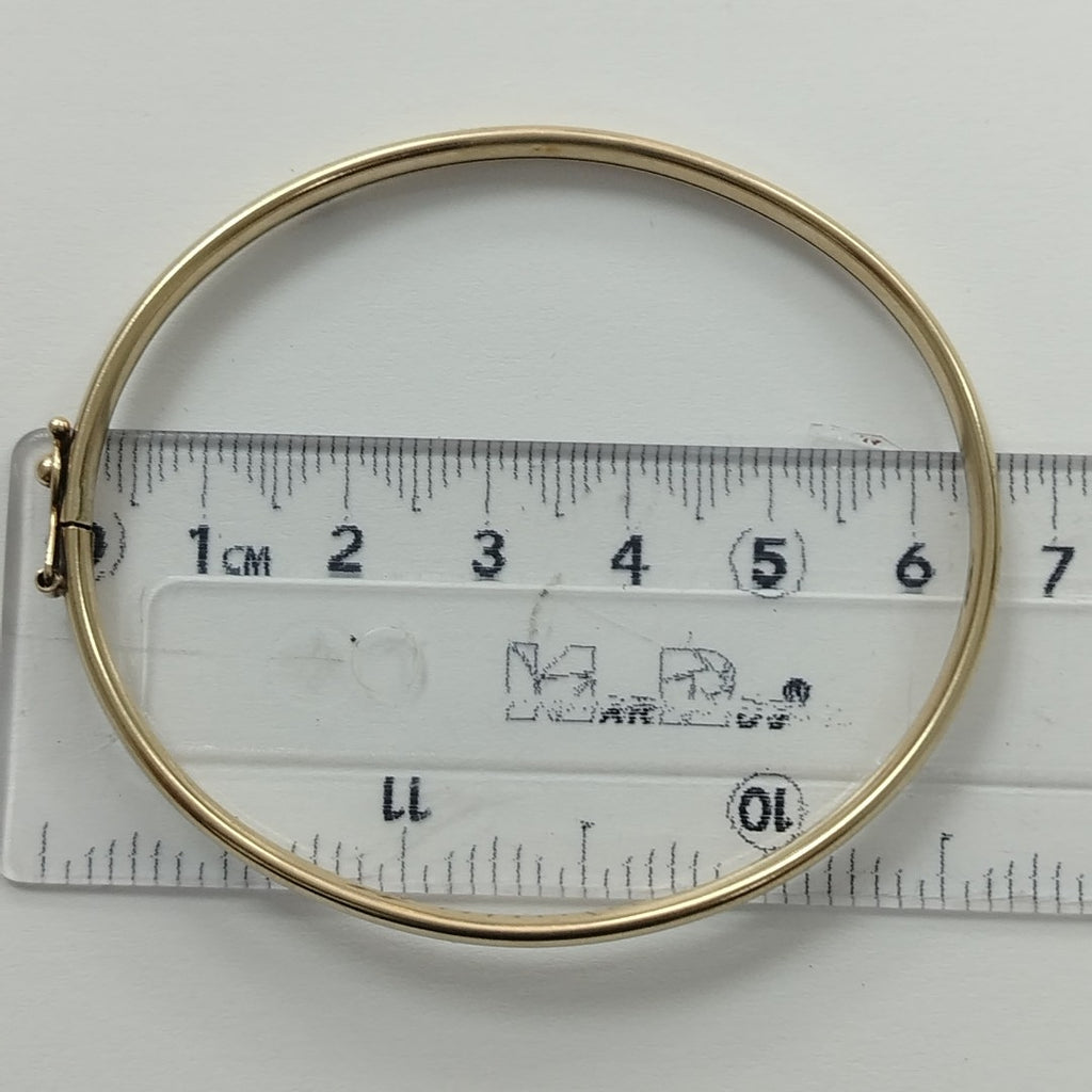 PULSERA RIGIDA ORO 10 K 5,30 GRMS (SEMINUEVO)