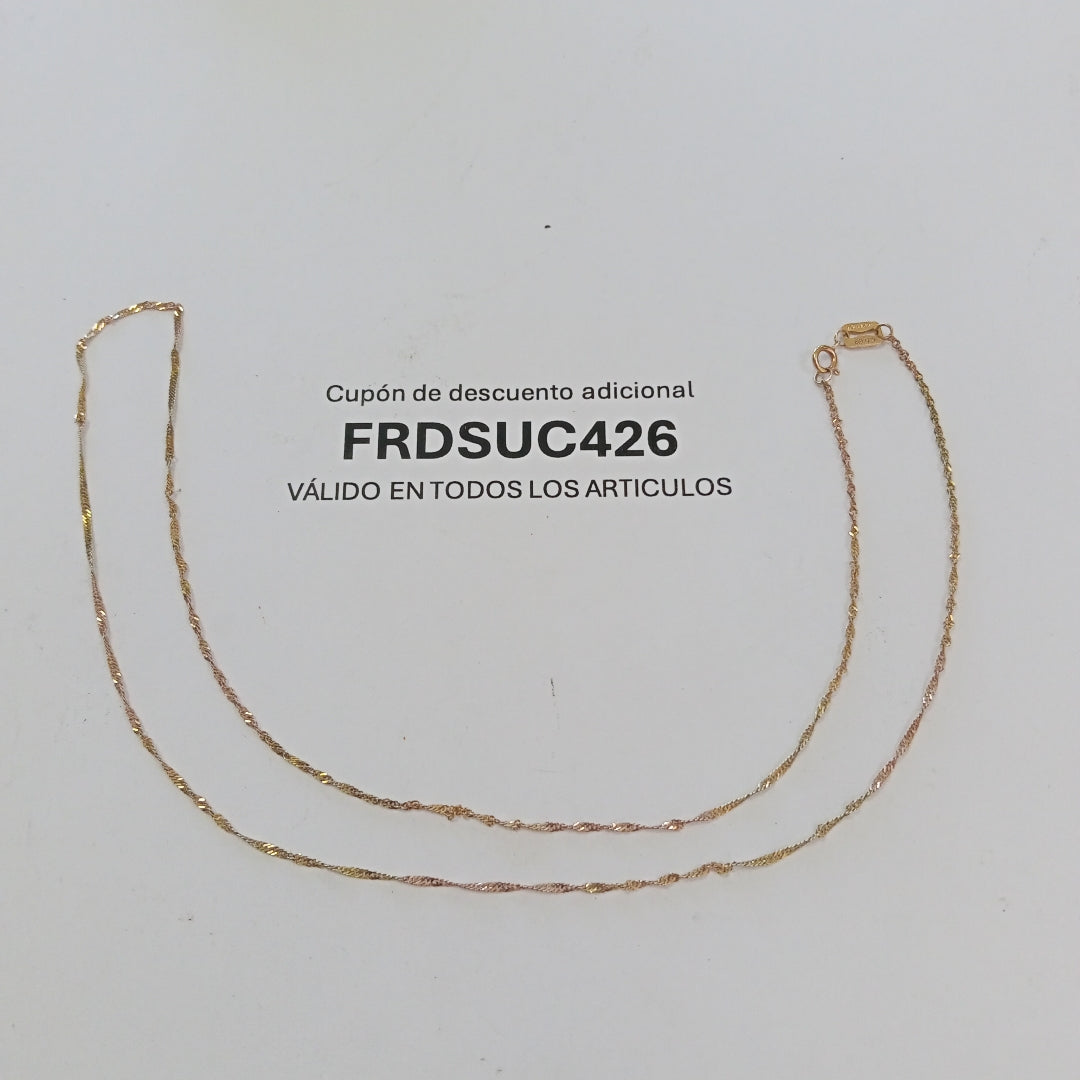 CADENA ORO 10 K 1 GRMS (SEMINUEVO)