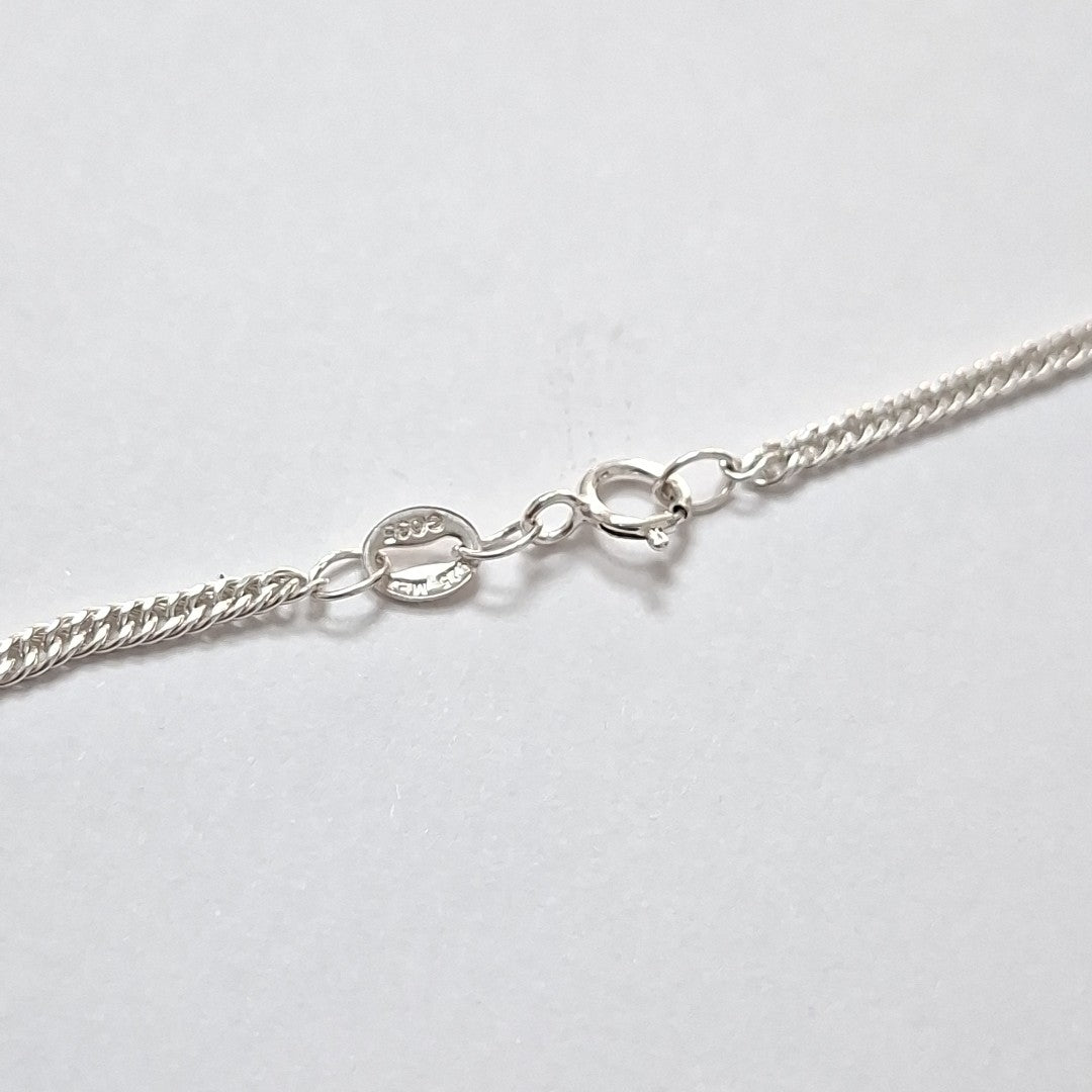 CADENA BARBADA PLATA .925 50 CM 4.12 GR (NUEVO)