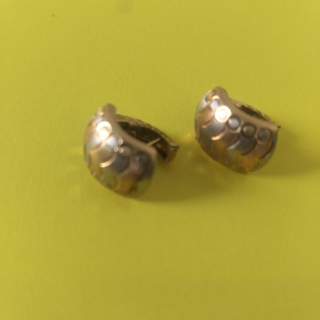 ARRACADAS PAR ORO 14 K 2.9 GRMS (SEMINUEVO)