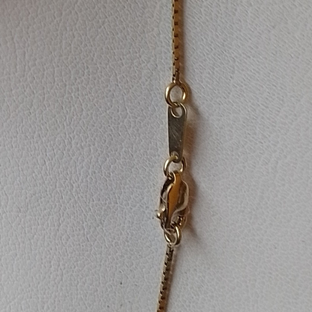 GARGANTILLA ORO, ORO COMBINADO 14 K 4.1 GRMS (SEMINUEVO)
