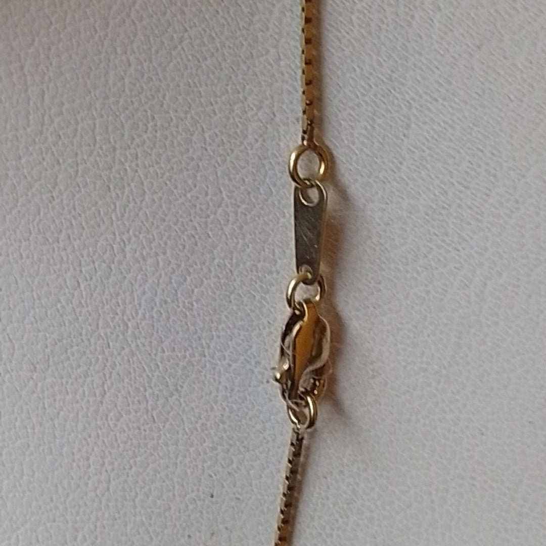 GARGANTILLA ORO, ORO COMBINADO 14 K 4.1 GRMS (SEMINUEVO)