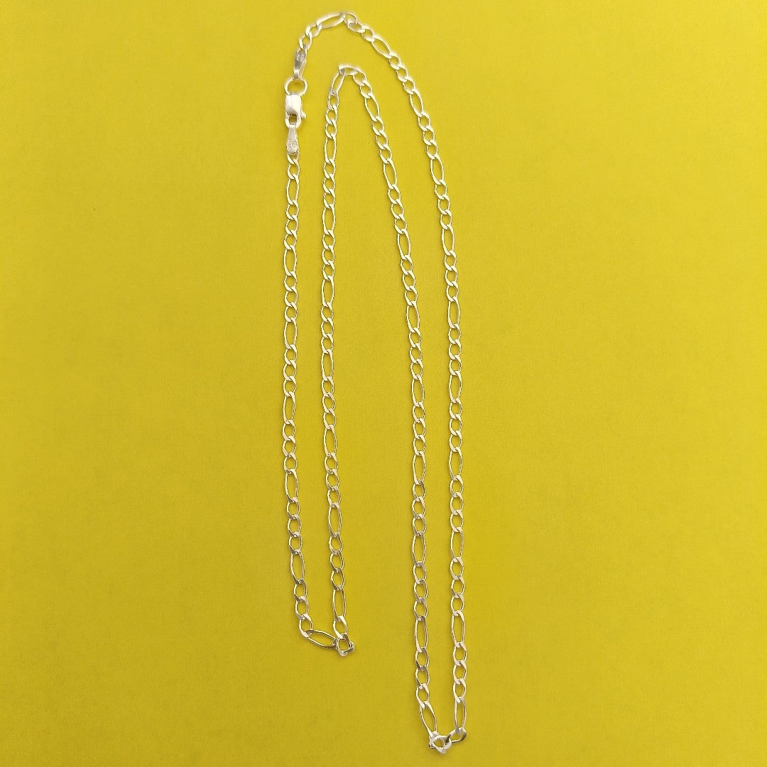 CADENA 3X1 PLATA .925 55 CM 4.33 GR (NUEVO)