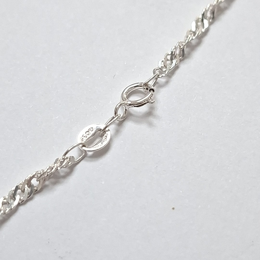 CADENA MEDIO TZL PLATA .925 55 CM 4.12 GR (NUEVO)
