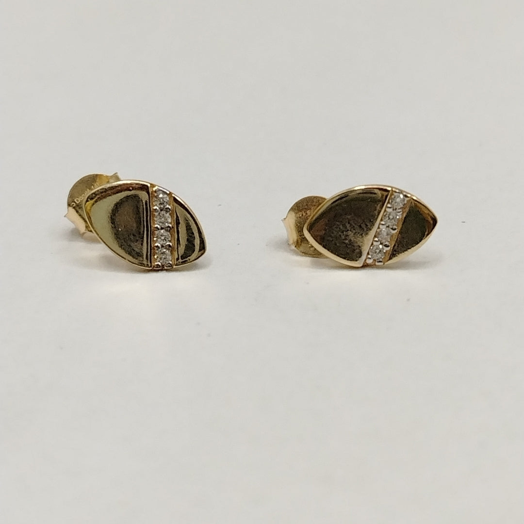 BROQUELES ORO 14K 1.3 (NUEVO)