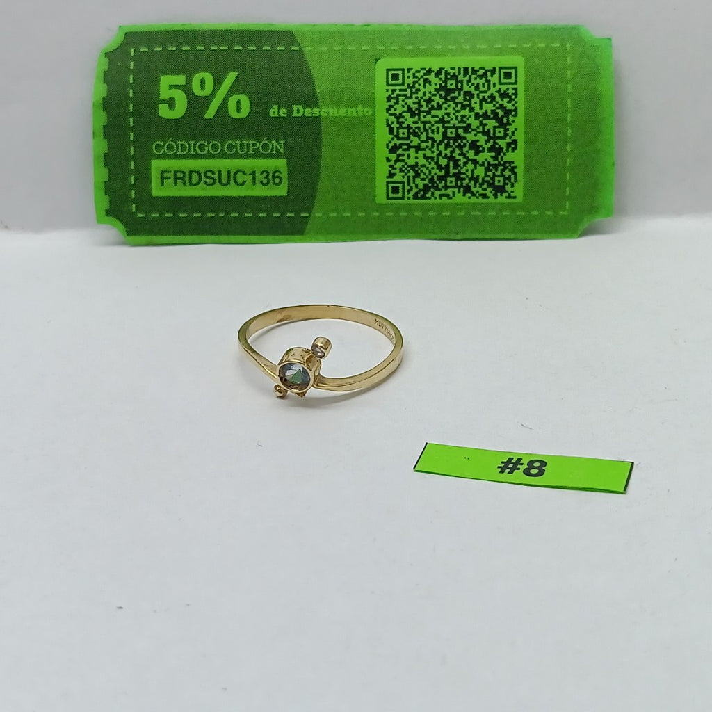 ANILLITO ORO 14 K 1.5 GRMS (SEMINUEVO)
