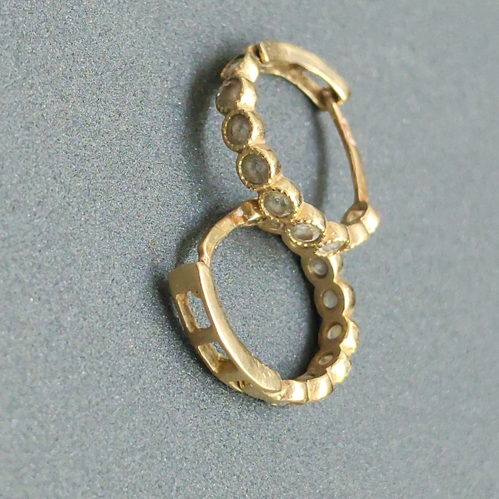ARETES PAR ORO 10 K 1,50 GRMS (SEMINUEVO)
