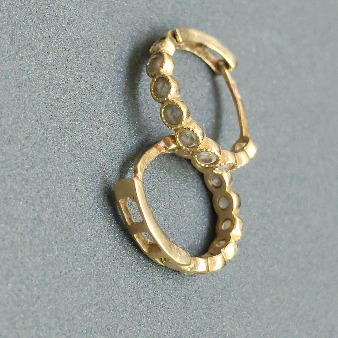 ARETES PAR ORO 10 K 1,50 GRMS (SEMINUEVO)