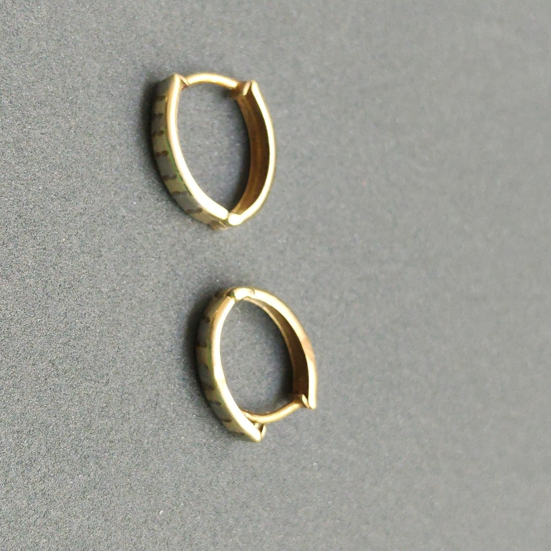 ARETES PAR ORO 10 K 0,90 GRMS (SEMINUEVO)