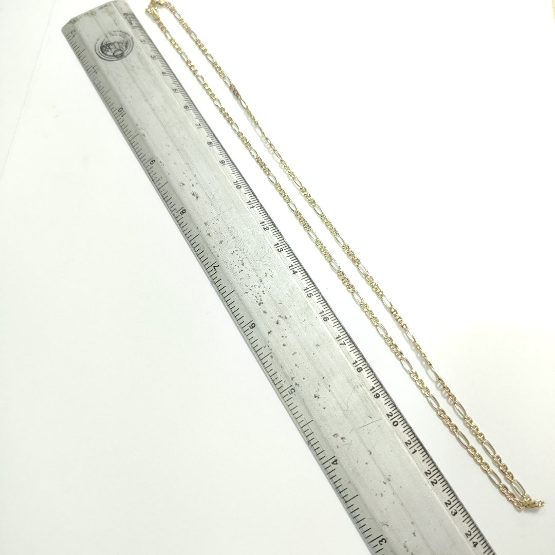 CADENA ORO COMBINADO 10 K 4.2 GRMS (SEMINUEVO)