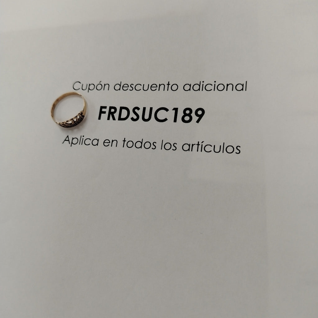 ANILLO CONMEMORATIVO,ANILLO DE GRADUACIÓN ORO 8 K 0,90 GRMS (SEMINUEVO)