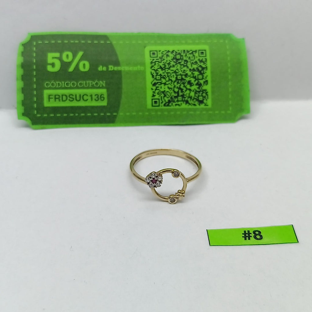 ANILLITO ORO 10 K 1.3 GRMS (SEMINUEVO)