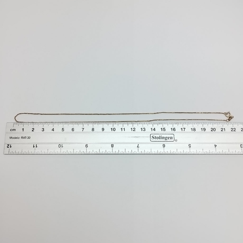 CADENA ORO 14 K 2.1 GRMS (SEMINUEVO)