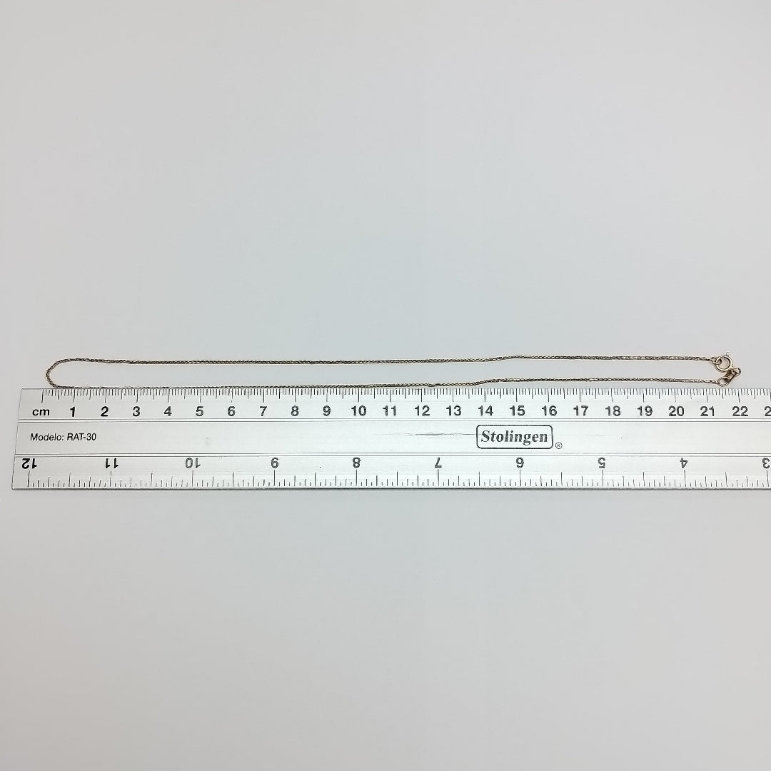 CADENA ORO 14 K 2.1 GRMS (SEMINUEVO)