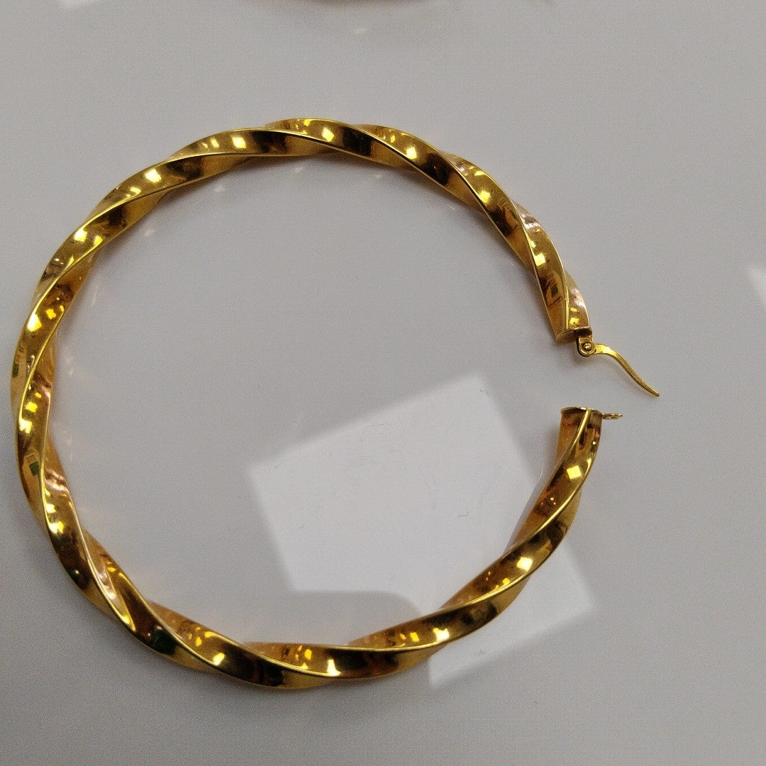 ARRACADAS PAR ORO 14 K 11.7 GRMS (SEMINUEVO)
